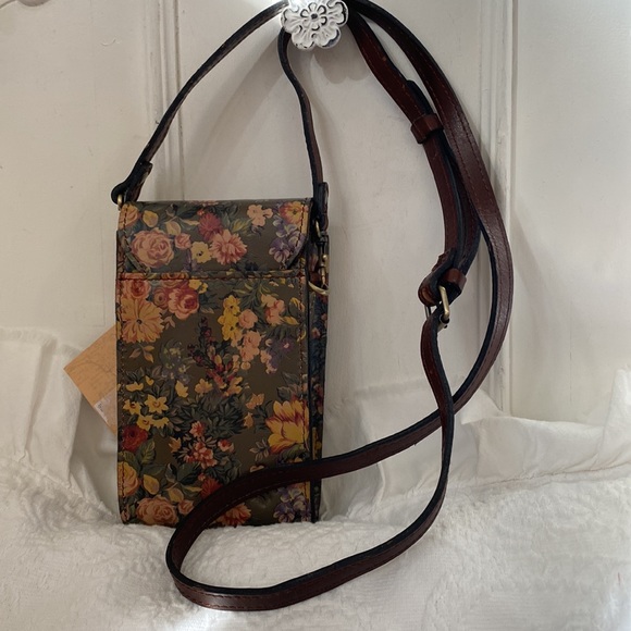Patricia Nash * Rivalta * Floral Leather c/b • NWT! - Picture 2 of 8